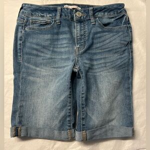 SO juniors Jean Bermuda shorts